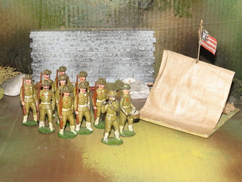 Theodore Hahn Toy soldiers
