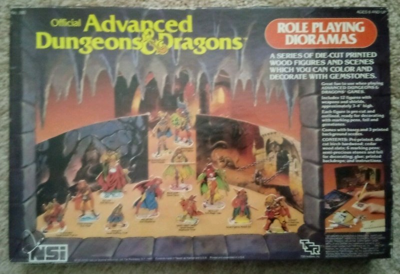 AD&D Role Playing Dioramas