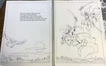 Poem and image of the Eerie Host.