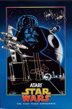 Star Wars Arcade Game Poster from 1983