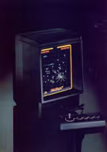 The Vectrex video game console.