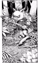 Mutant or orc art by Gary Chalk.