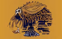 A mountain walked or stumbled: Cthulhu