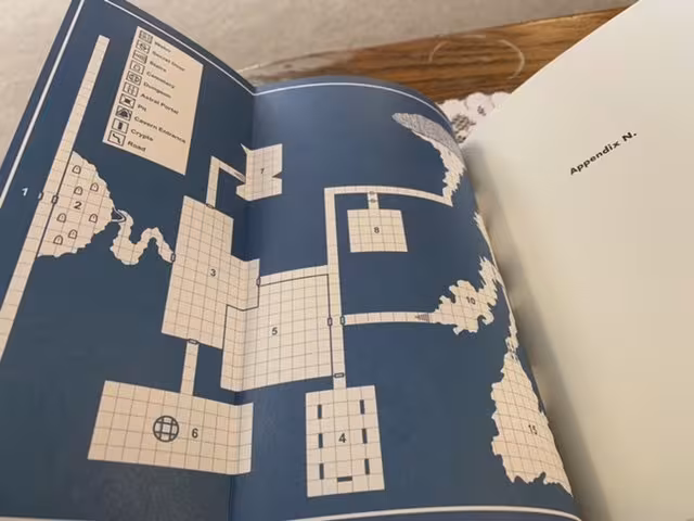 Tip-out of Appendix N's inside front cover