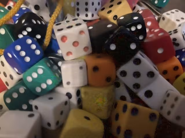 Dice.