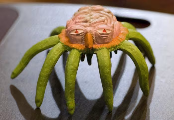 The horrible Grell toy, an AD&D monster.