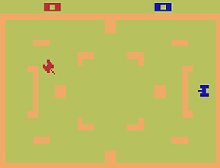 Atari's Combat Game Screen